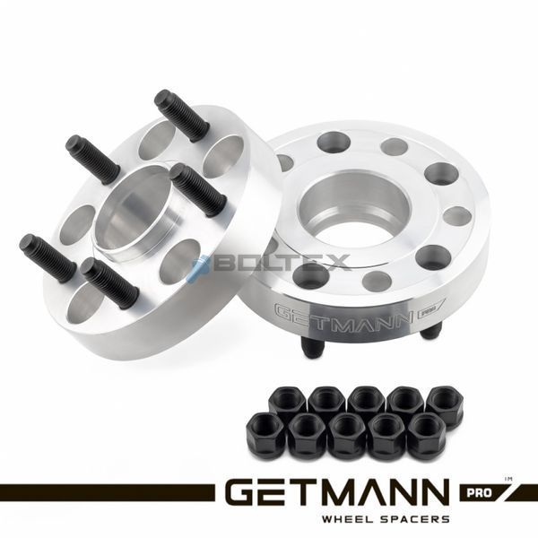 GETMANN | Колісна проставка-адаптер 30мм PCD 5х114.3 DIA 66.1 зі шпильками 12x1.25 для Infiniti, Nissan, Renault (Кована) 30WSS.FA6.4936 фото