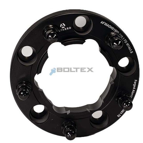 Колесный адаптер 30 мм PCD 5x150 DIA 110.1 со шпильками M14x1.5 для Toyota Land Cruiser 100 (Кованая) AF30ADH5150S-1101 FD фото