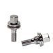 Колесный болт M12&times;1,25&times;24 мм Пресс-шайба Хром ключ 17 для Peugeot, Citroen AP72156 Peugeot L1=19 фото 3