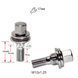 Колесный болт M12&times;1,25&times;24 мм Пресс-шайба Хром ключ 17 для Peugeot, Citroen AP72156 Peugeot L1=19 фото 1