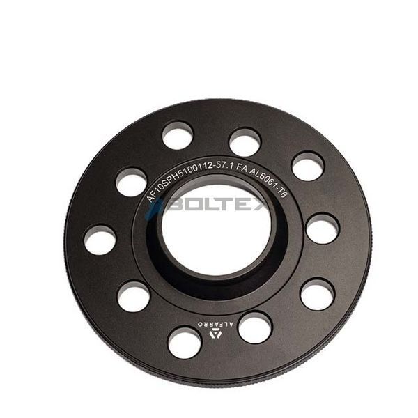 ALFARRO | Колісна проставка 10мм PCD 5x100 DIA 57.1 для Audi, Chevrolet, Seat, Skoda, Volkswagen під рідні диски на передню вісь (Кована) AF10SPH5100112-571 FA фото