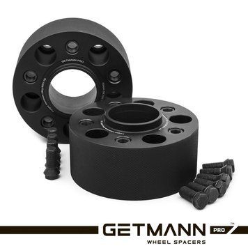 GETMANN | Колесная проставка-адаптер 70мм PCD 5x120 DIA 72.6 с футорками 14x1.25 для BMW (Кованая) 70WSF.FA6-B.7088 фото