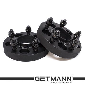 GETMANN | Колісна проставка-адаптер 23мм PCD 5x108 DIA 63.4 зі шпильками 12x1.5 для Dodge, Ford, Jaguar, Volvo (Кована) 23WSS.FA6-B.5469 фото