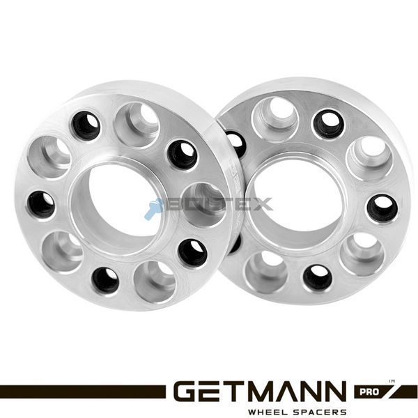 GETMANN | Колісна проставка-адаптер 35мм PCD 5x130 DIA 71.6 з футорками 14x1.5 для Audi, Porsche, Volkswagen (Кована) 35WSF.FA6.8741 фото