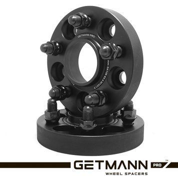 GETMANN | Колісна проставка-адаптер 25мм PCD 5x108 DIA 63.4 зі шпильками 14x1.5 для Ford, Land Rover, Jaguar, Volvo (Кована) 25WSS.FA6-B.6912 фото