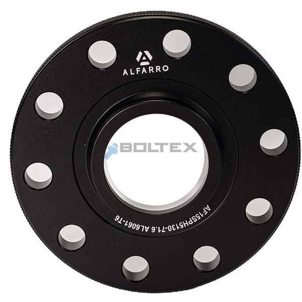 Колесная проставка 15 мм PCD 5x130 DIA 71.6 для Audi, Porsche, Volkswagen (Кованая) AF15SPH5130-716 фото