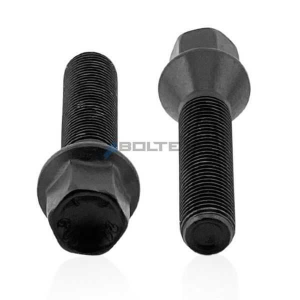 Колесный болт M14&times;1,5&times;55 мм Конус Цинк ключ 17 074216 [C8/S BLACK] фото