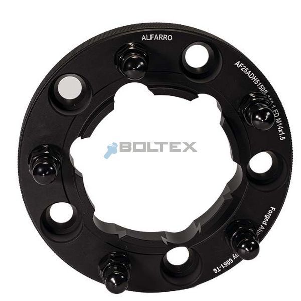 Колесный адаптер 25 мм PCD 5x150 DIA 110.1 со шпильками M14x1.5 для Toyota Land Cruiser 100 (Кованая) AF25ADH5150S-1101 FD фото